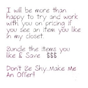 Everything in closet